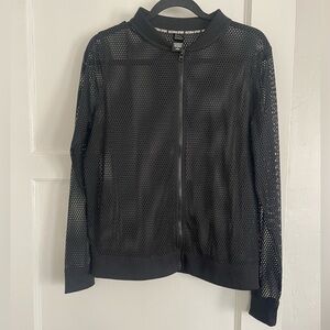 Victoria’s Secret sport athletic mesh bomber jacket medium
